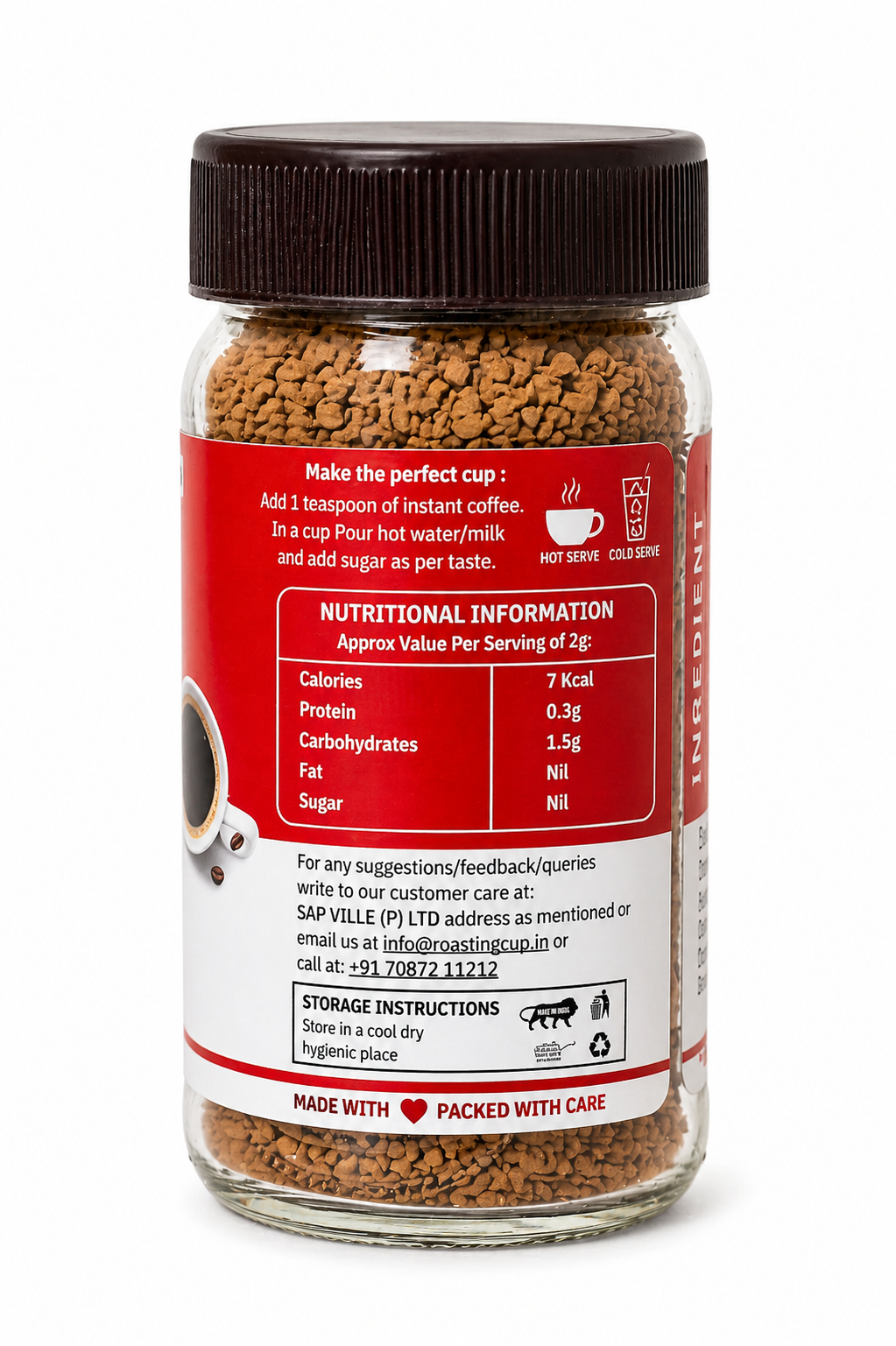 Original Instant Coffee 50g Jar
