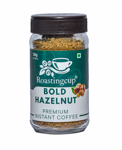 Hazelnut Instant Coffee 50g Jar