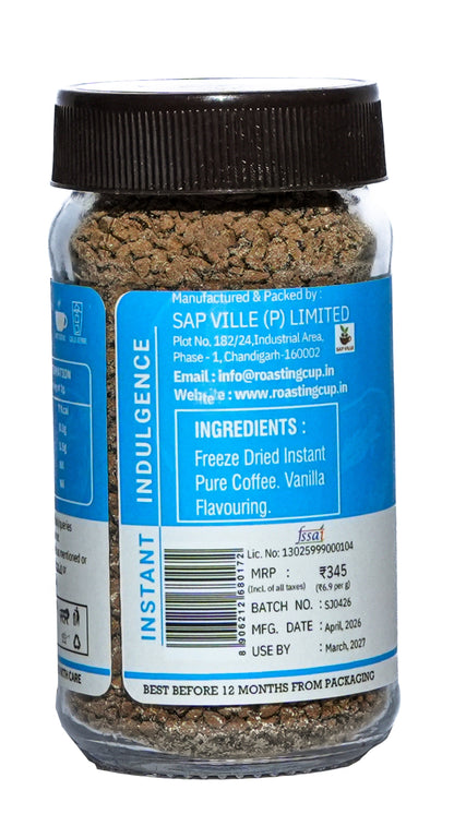 Vanilla Instant Coffee 50g Jar